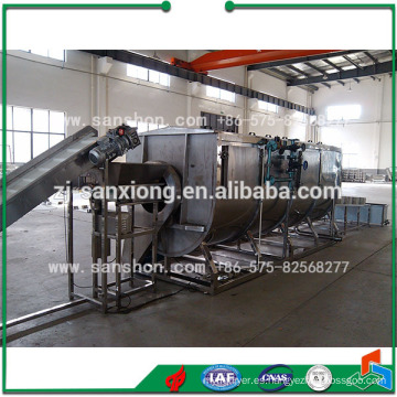 China Tipo espiral Blanching Machine Equipo